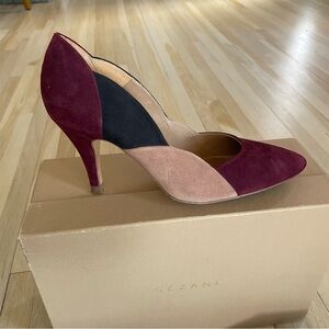 Sezane high heels suede shoes size 38 - High June